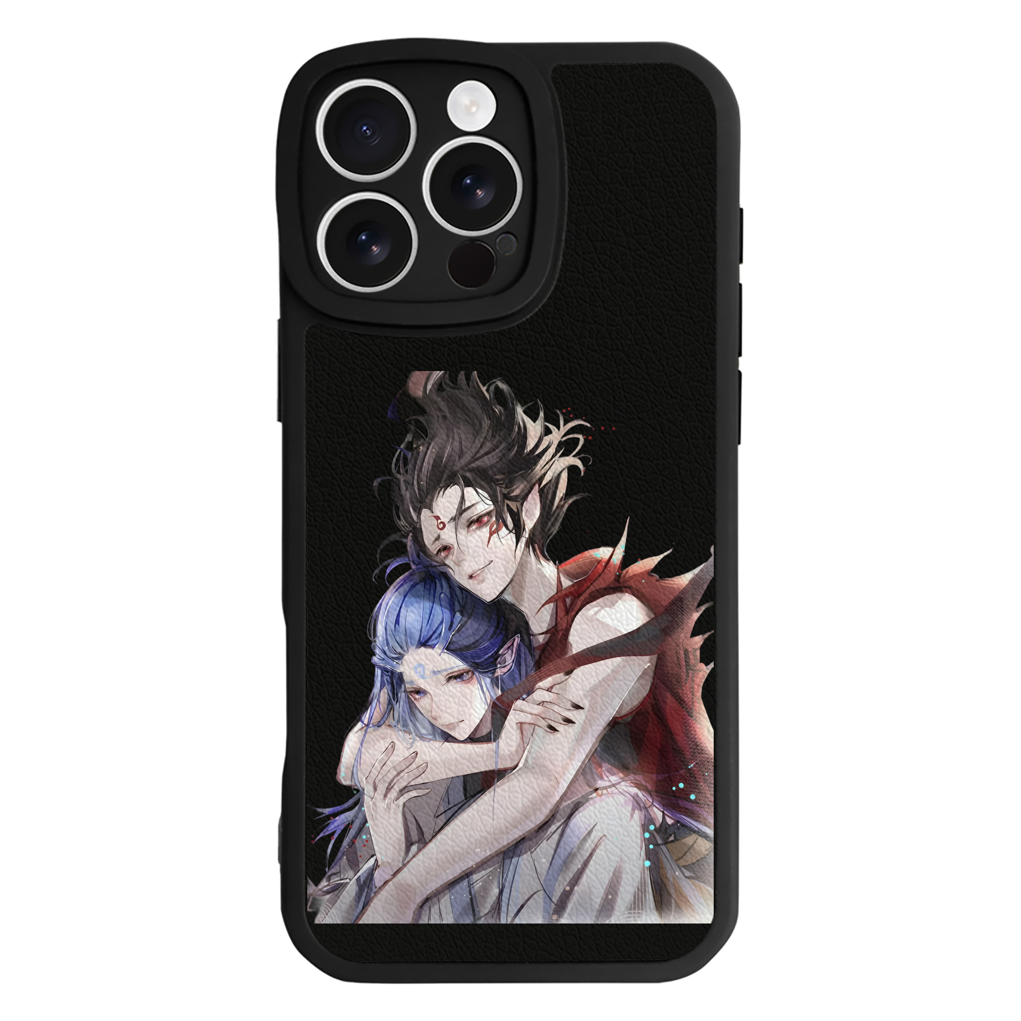 （画像用） Ne Zha 2 ナタ 魔童の大暴れ 【iPhone 16シリーズ対応】シリコンスマホケース（レザー調） 材質：シリコン